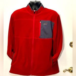 Greg Norman “Tasso Elba” Full Zip Golf long sleeve Fleece Top n a men’s Large